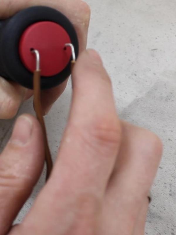 Tausch des Ventils bei einem Axialtaster